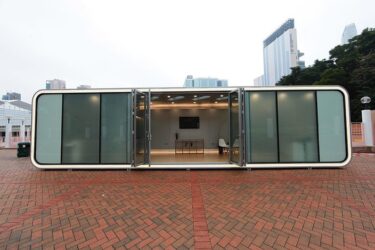 【モバイル住宅】800万円以下のアップル風なモバイル住居『ALPOD』？！