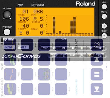 【iPod touch】音楽アプリ「SOUND Canvas for iOS」をXG音源化するには？！