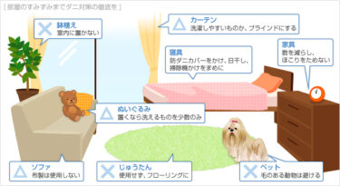 引っ越し前後のダニ対策 2018！ゴキブリ対策より優先すべし？！