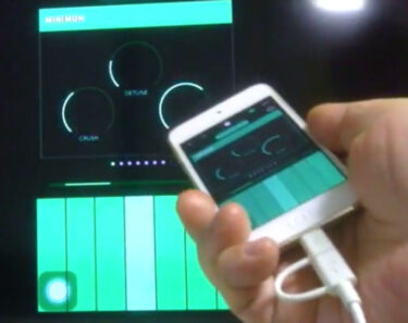 Groovebox 無料iPhoneアプリでジェスチャー手弾き一人セッション？！