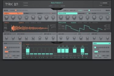 DTM キック&ベース ソフトシンセ？NIの最新REAKTOR「Trk-01」を体験