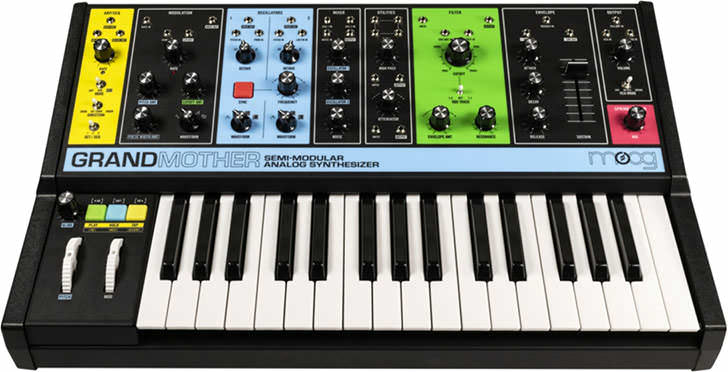 Moog Grandmother アナログシンセ