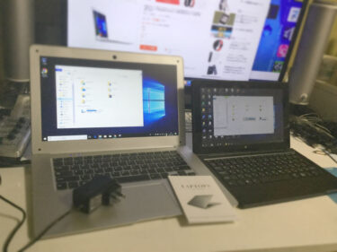 MacBook AirっぽいWindows PC？１万円台のスリムノート【初期設定編】