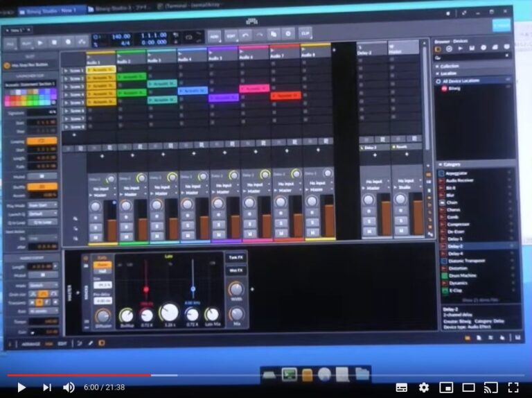 Bitwig 8-Track on Chromebook Xubuntu