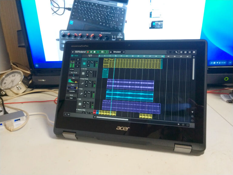 Chromebook Android Roland ZenBeate DTM DAW