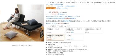 折りたたみソファーベッド？ワンルームのスペースを有効活用？！