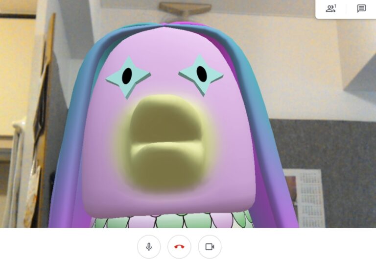 アマビエ 疫病退散 妖怪 Google Meet Snap Camera