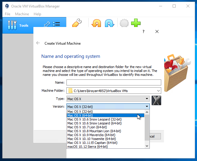Google Cloud SDK VirtualBox 64bitゲストOS ネスト化