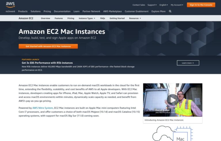 Amazon EC2 Mac Instances